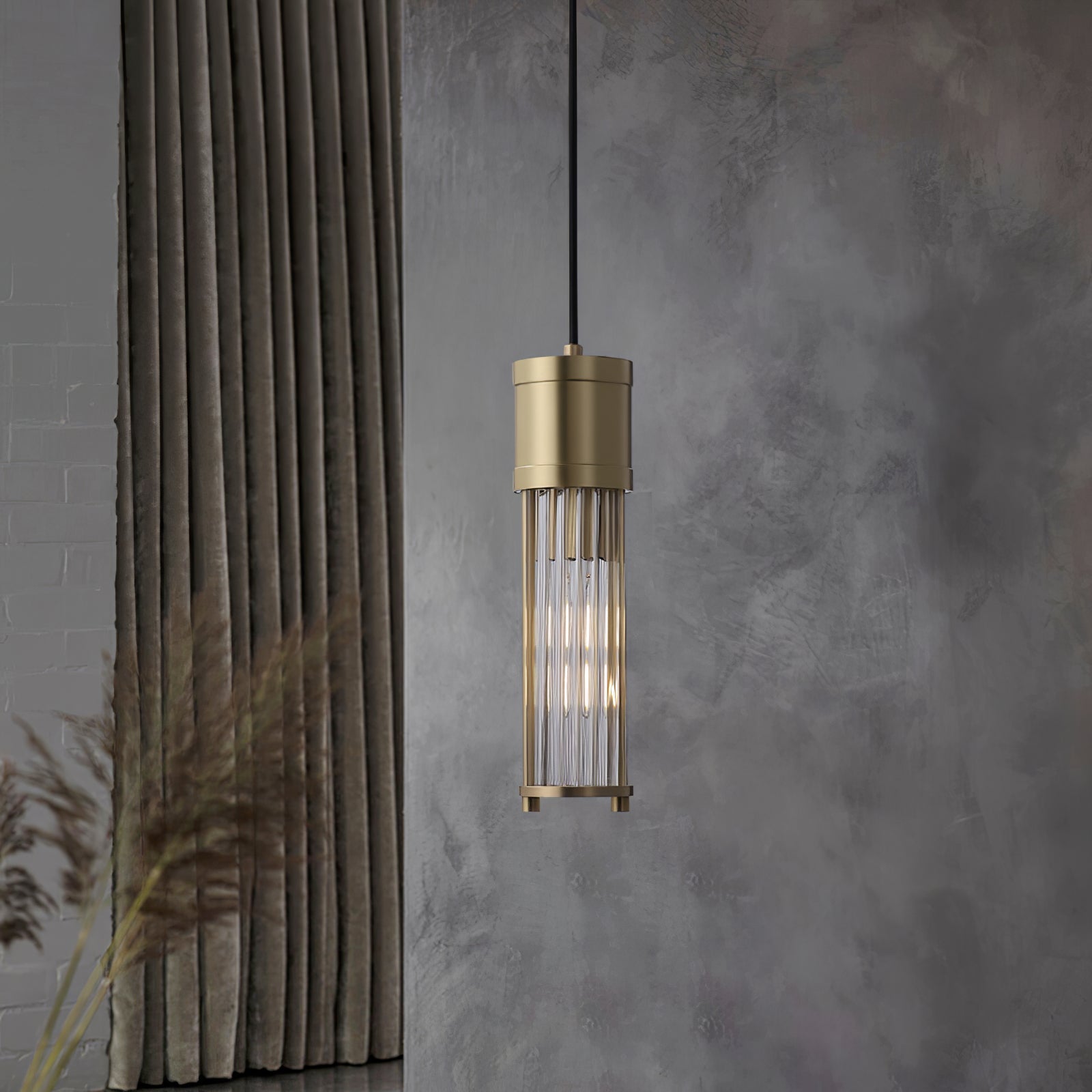 FENWICK HANGING GLASS ORB LANTERN