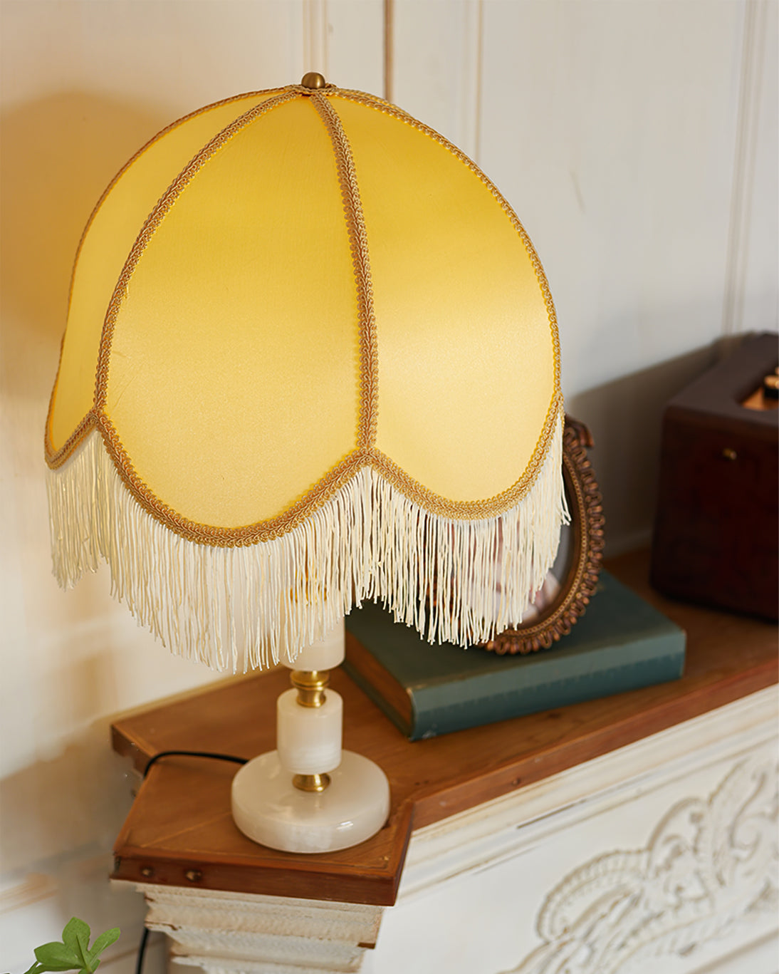 VANDERBILT RUSTIC WOODEN TABLE LANTERN