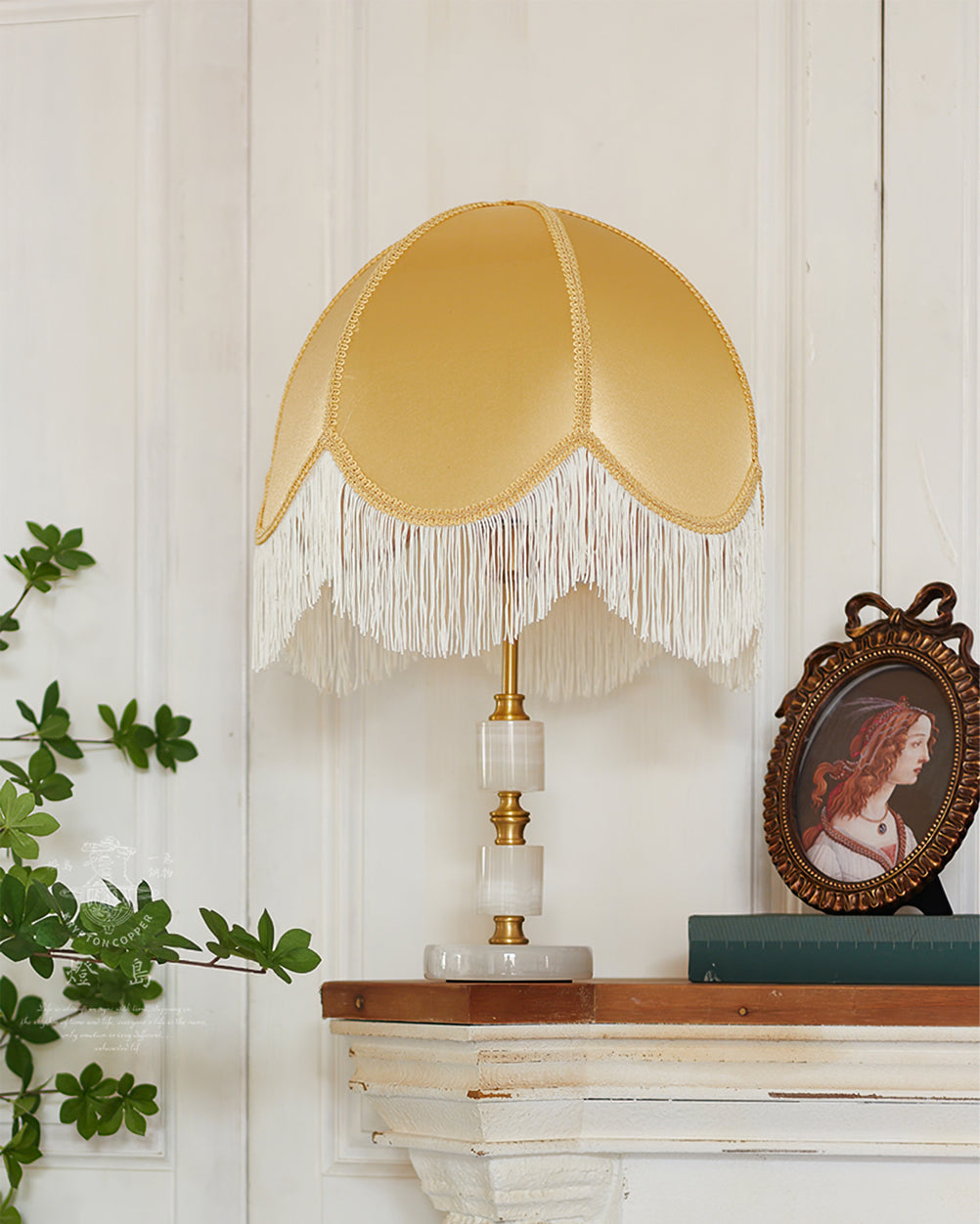 VANDERBILT RUSTIC WOODEN TABLE LANTERN