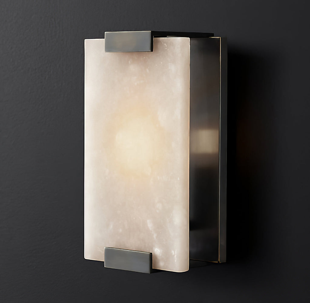 BELMONT IVORY GLOW WALL SCONCE