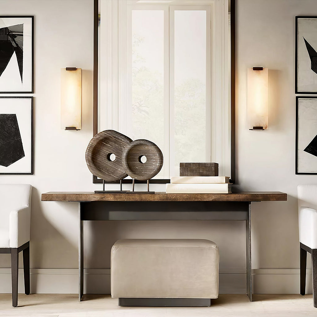 BELMONT IVORY GLOW WALL SCONCE