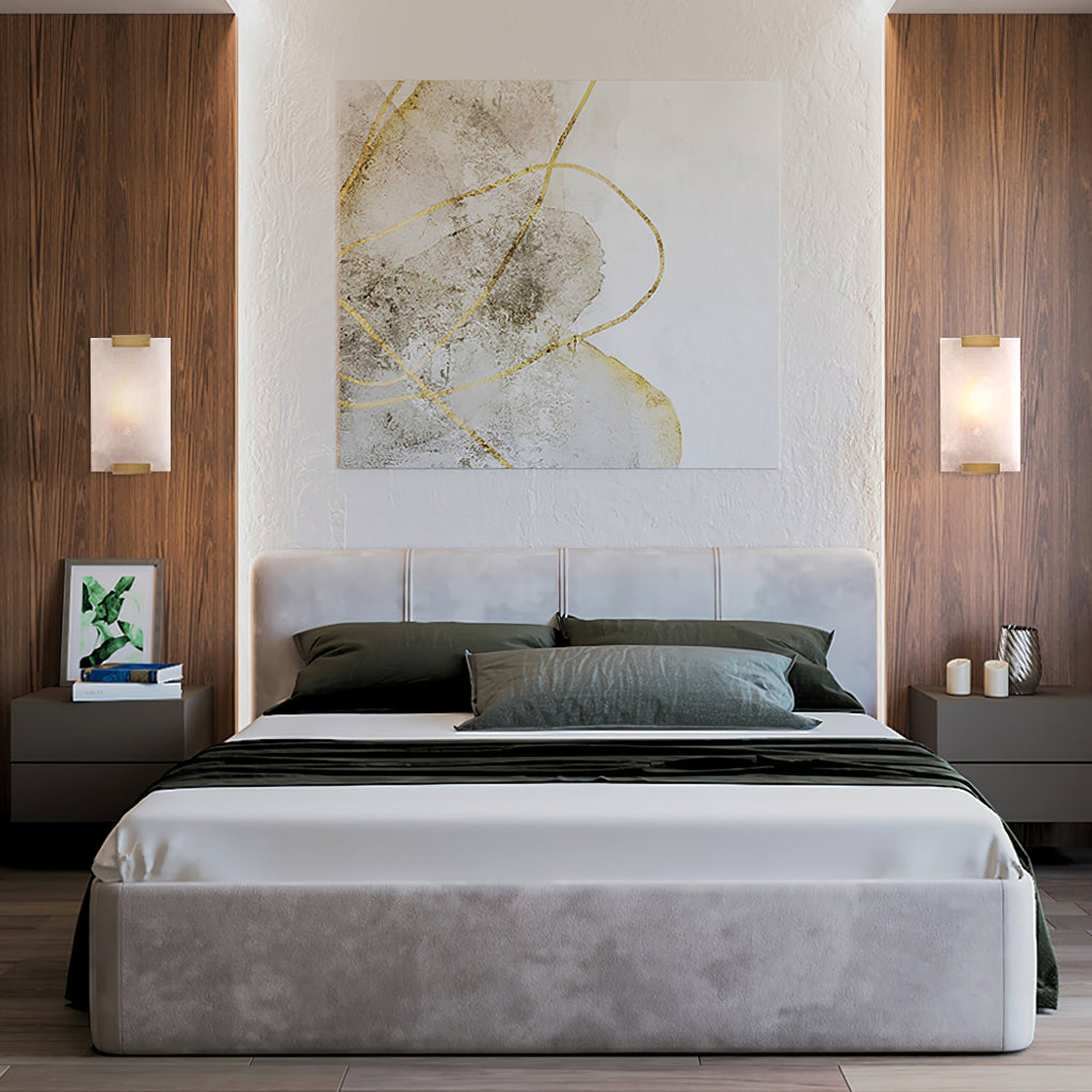 BELMONT IVORY GLOW WALL SCONCE