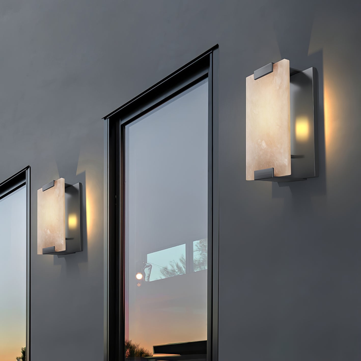 BELMONT IVORY GLOW WALL SCONCE