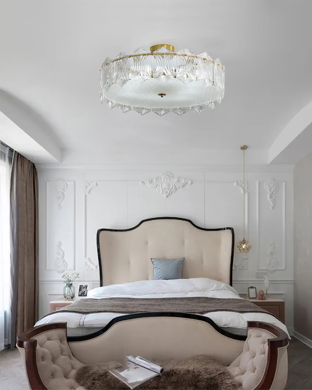 WINTHROP RUBY GLOBE CEILING ILLUMINATOR