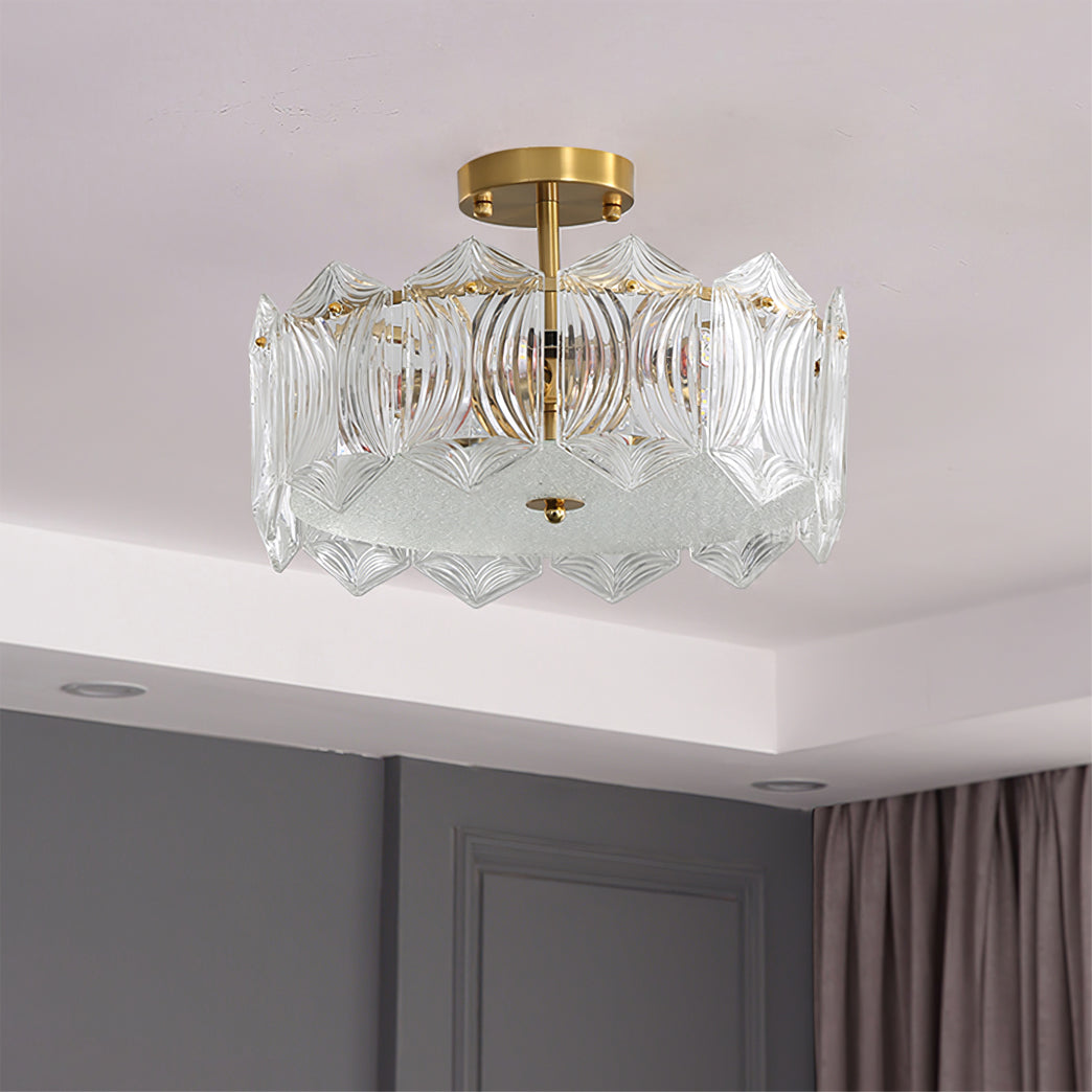 WINTHROP RUBY GLOBE CEILING ILLUMINATOR
