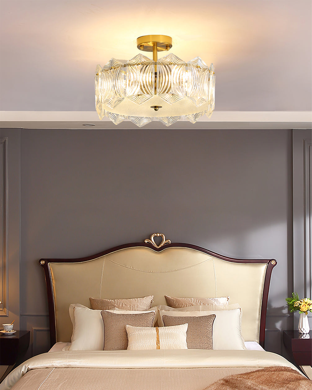 WINTHROP RUBY GLOBE CEILING ILLUMINATOR