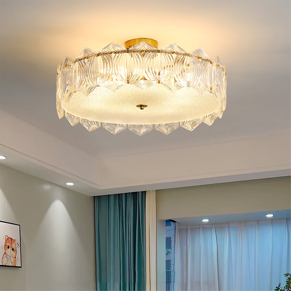 WINTHROP RUBY GLOBE CEILING ILLUMINATOR
