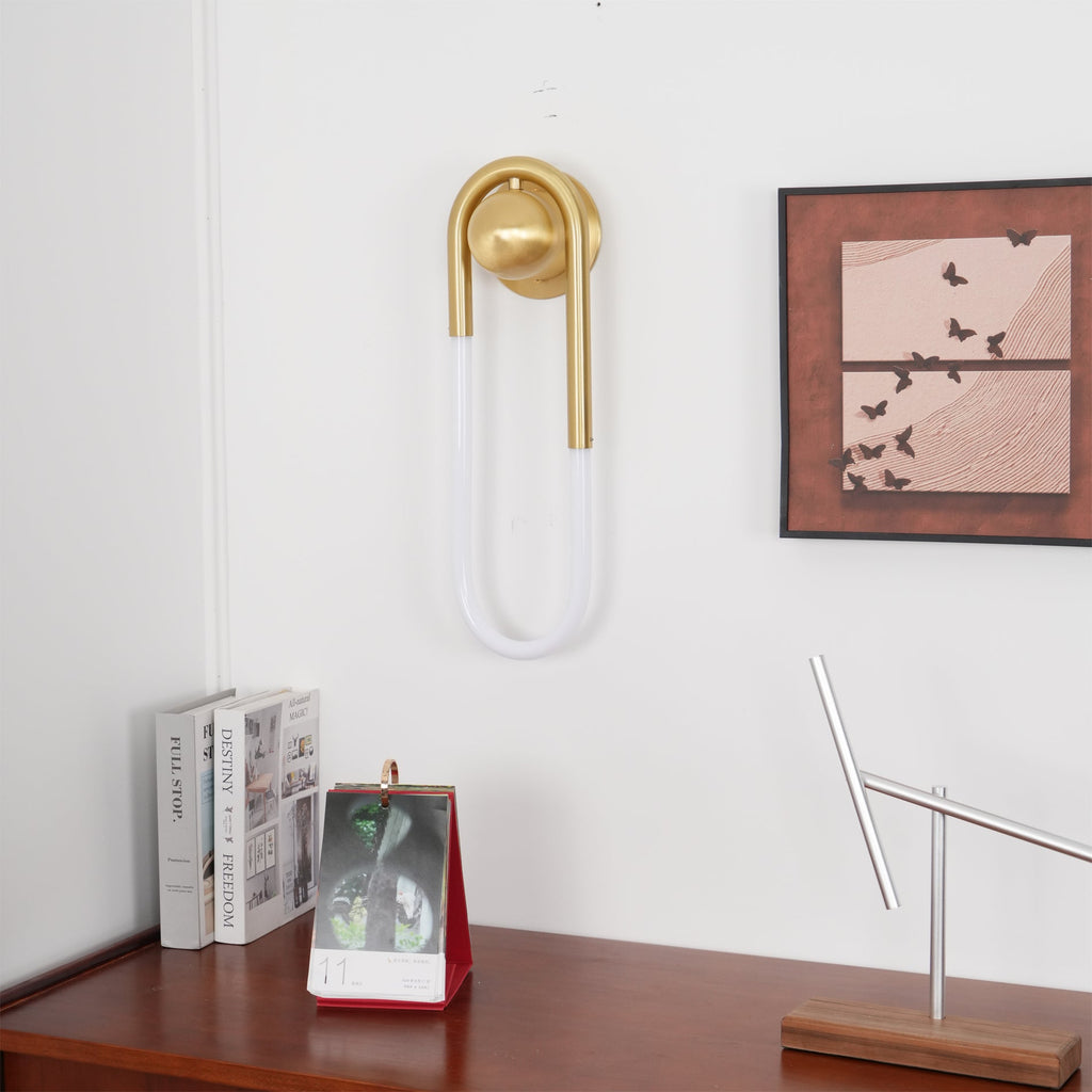 WHITBY CIRCLE ENLIGHTENMENT WALL SCONCE