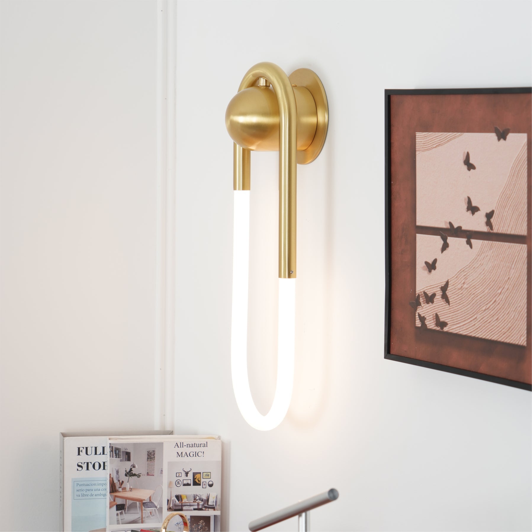 WHITBY CIRCLE ENLIGHTENMENT WALL SCONCE