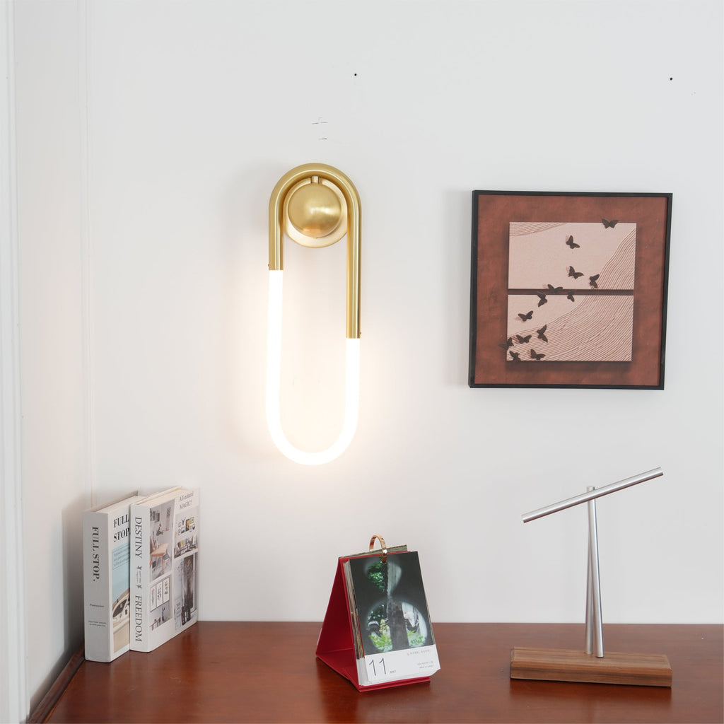 WHITBY CIRCLE ENLIGHTENMENT WALL SCONCE