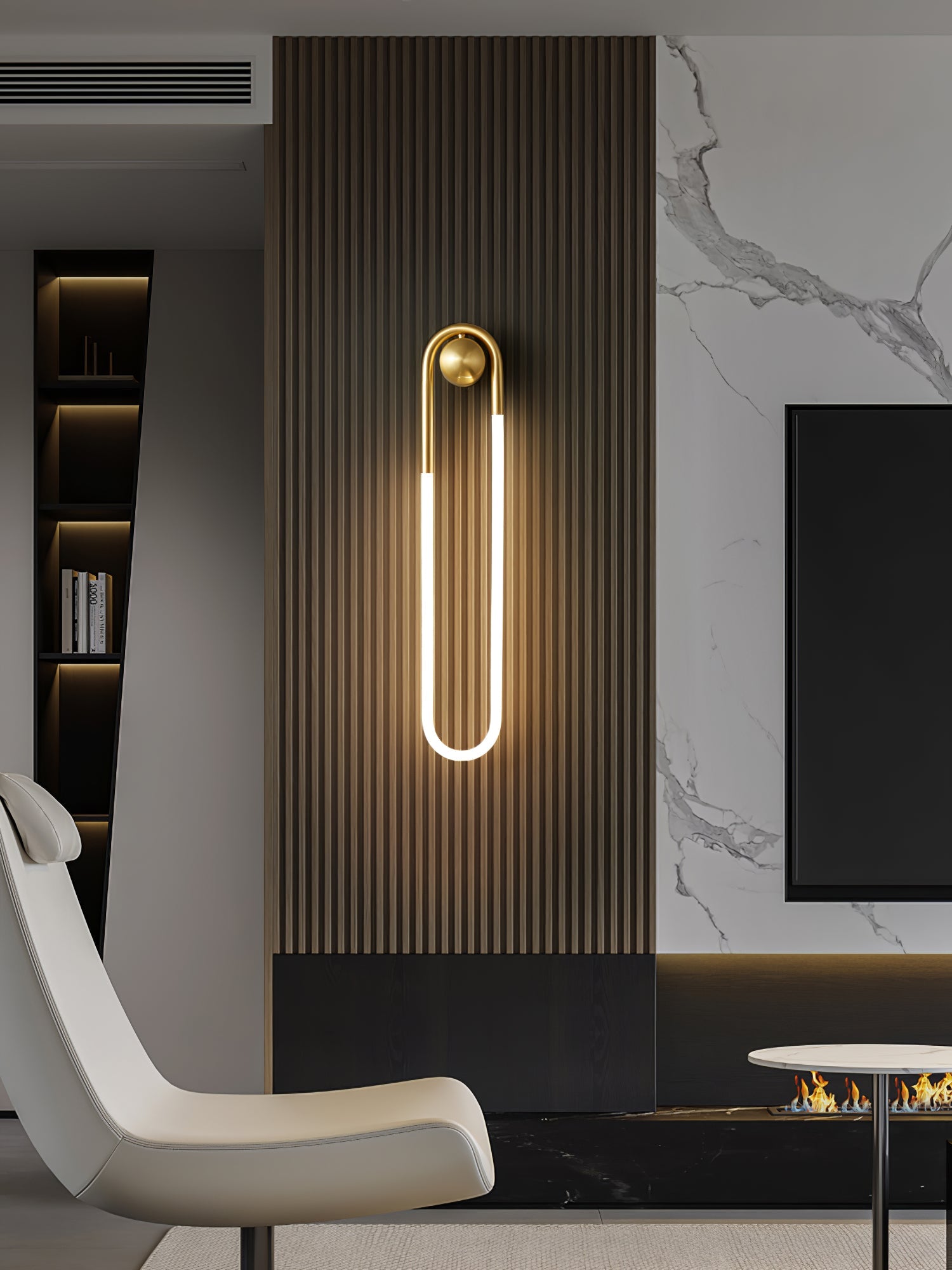 WHITBY CIRCLE ENLIGHTENMENT WALL SCONCE