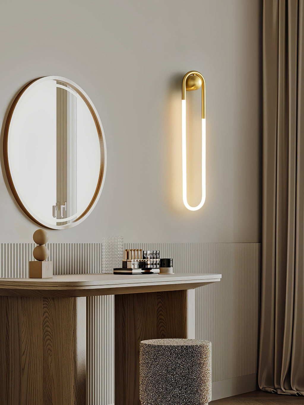 WHITBY CIRCLE ENLIGHTENMENT WALL SCONCE