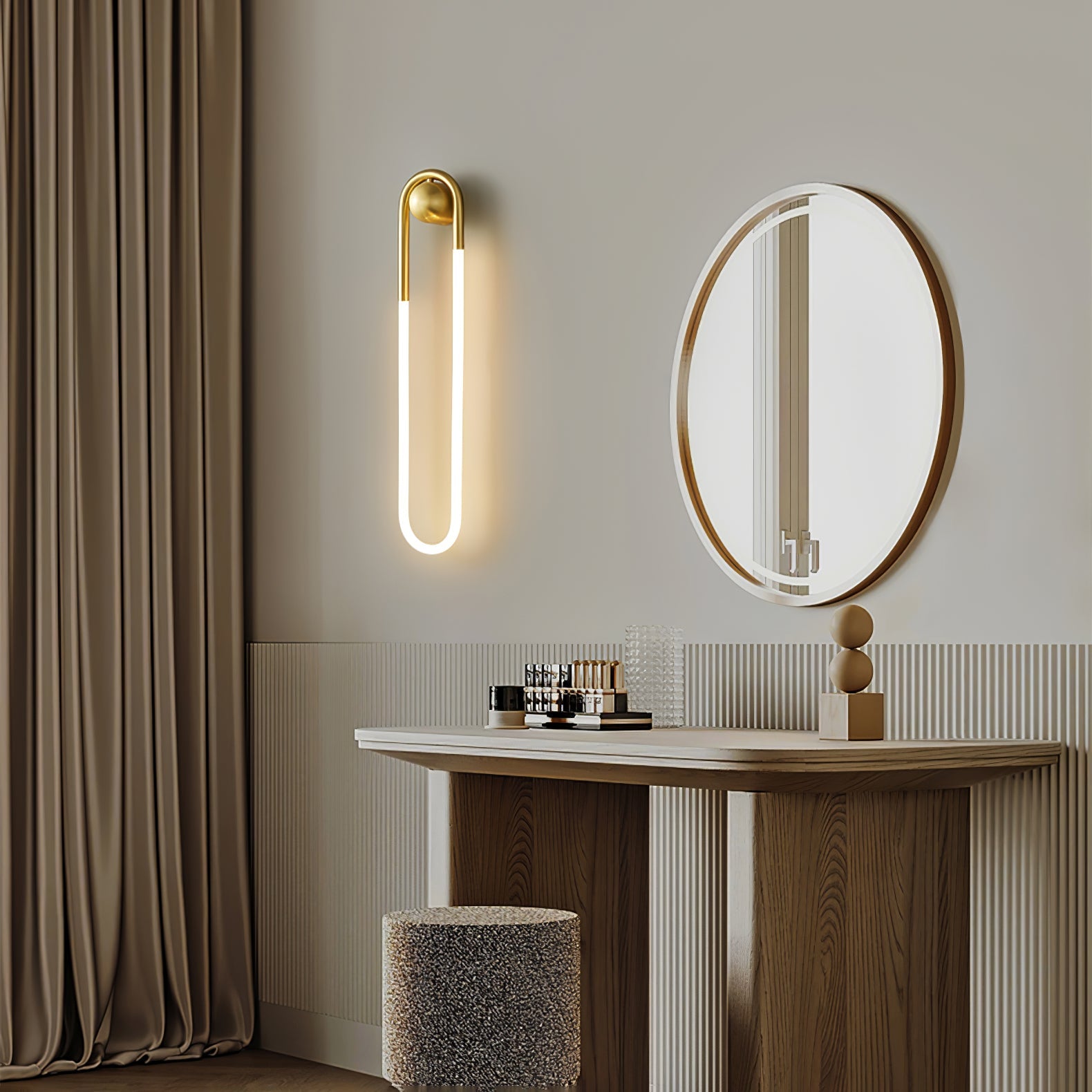 WHITBY CIRCLE ENLIGHTENMENT WALL SCONCE