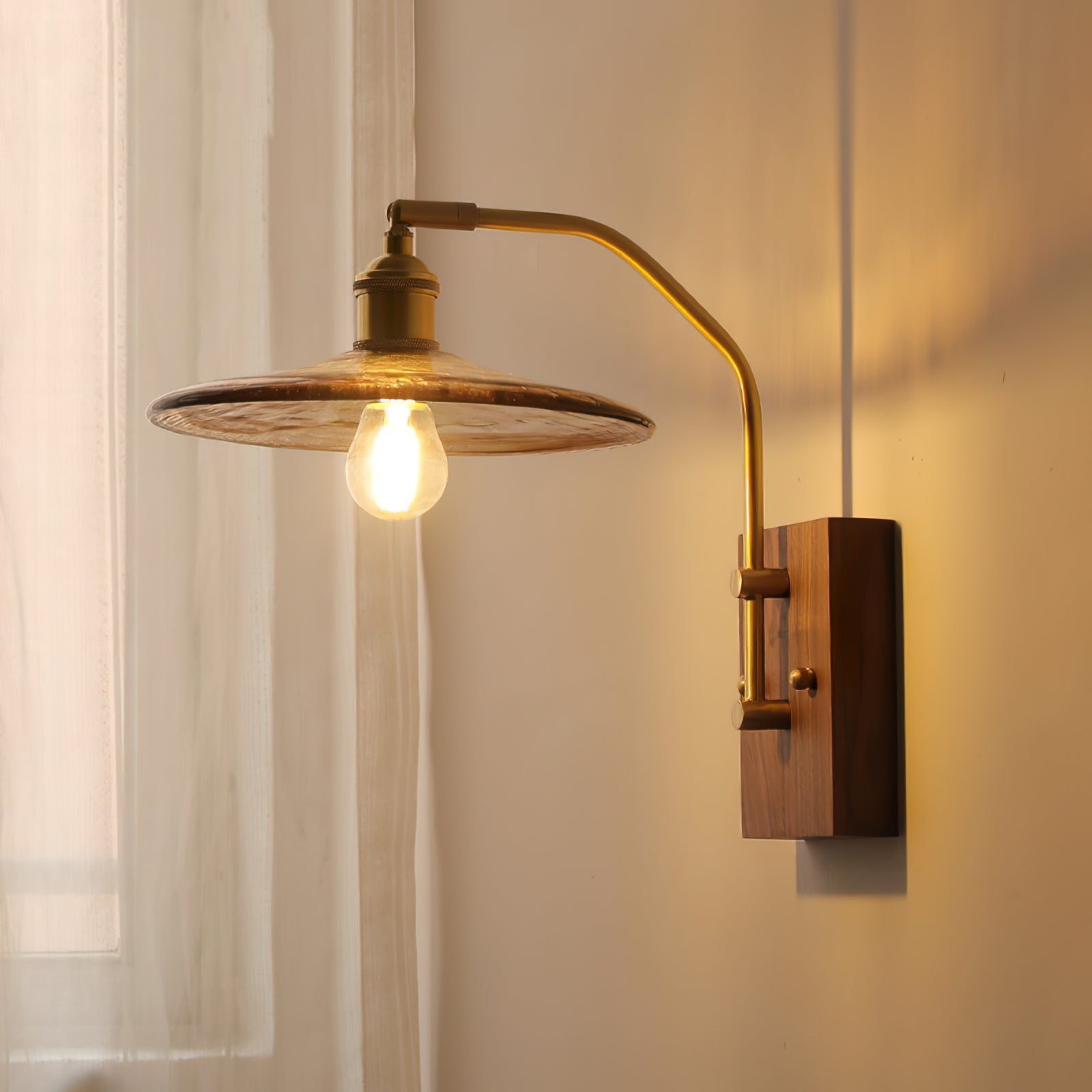 Vespera Gilded Lantern Wall Sconce
