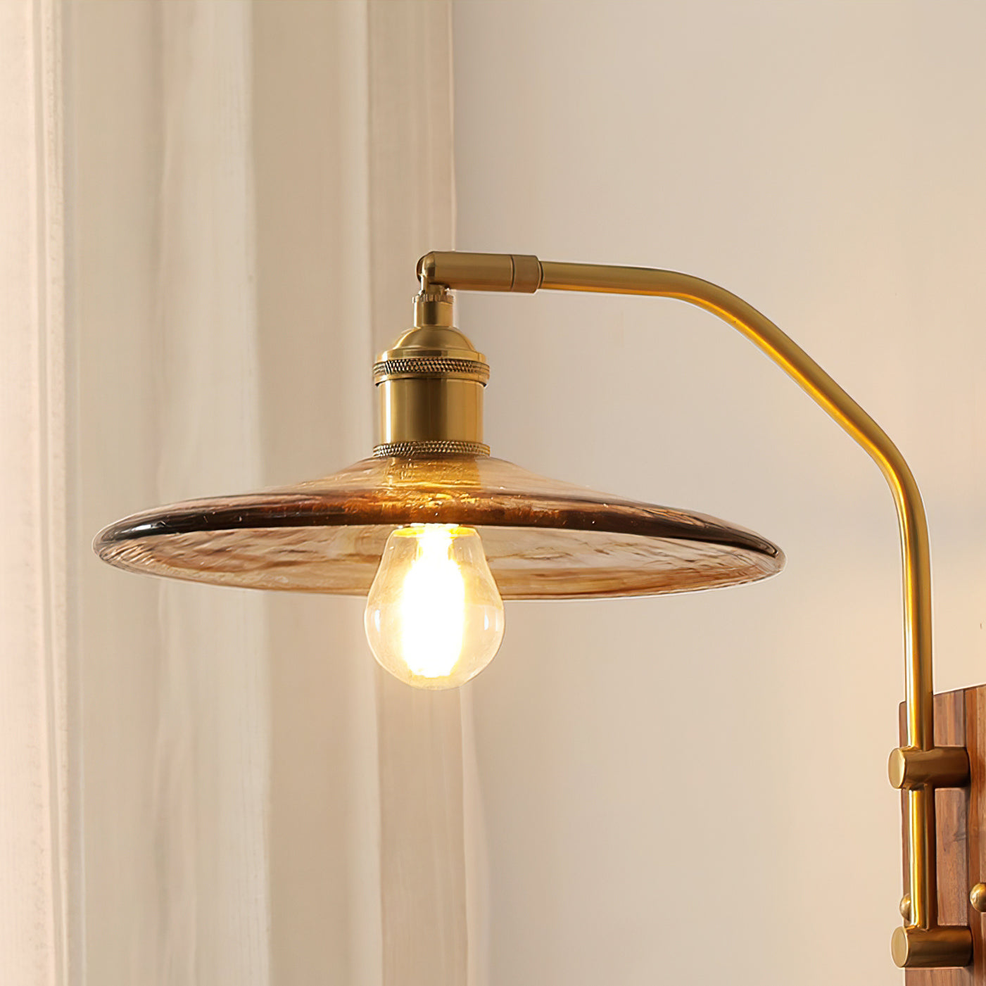 Vespera Gilded Lantern Wall Sconce