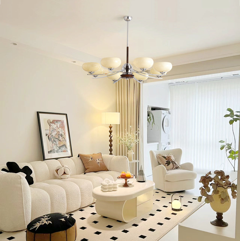 WINTHROP CRYSTAL CROWN CHANDELIER