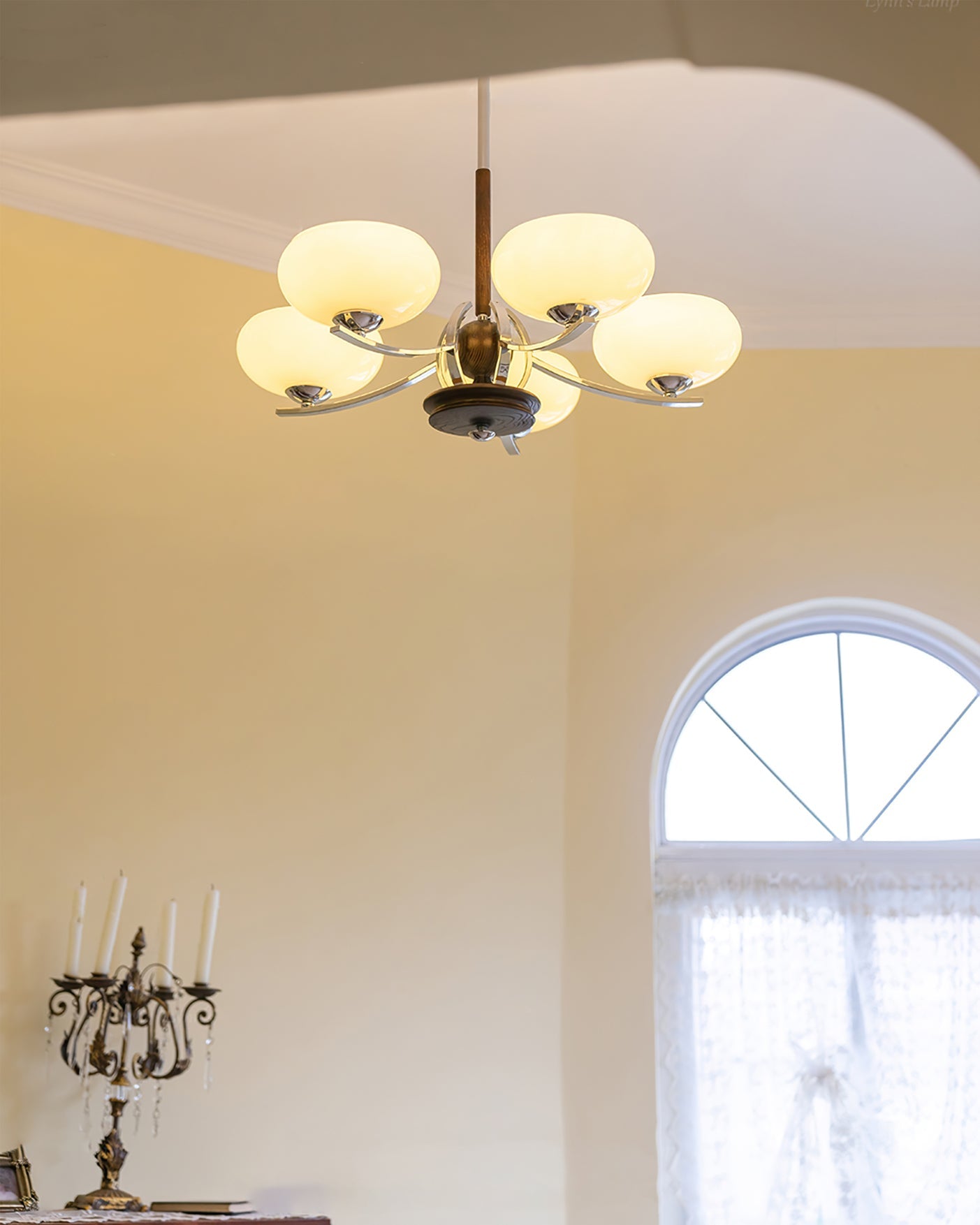 WINTHROP CRYSTAL CROWN CHANDELIER
