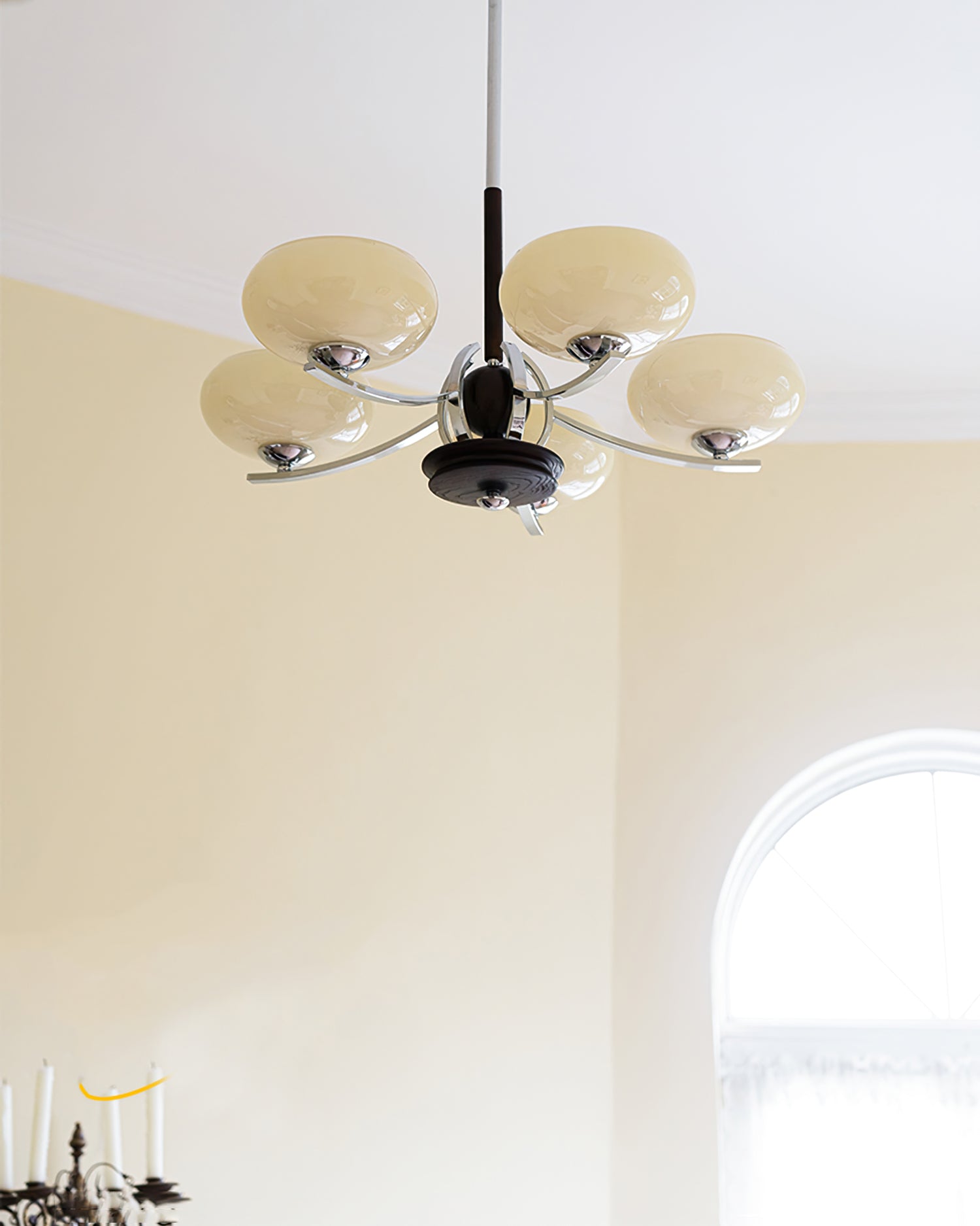 WINTHROP CRYSTAL CROWN CHANDELIER