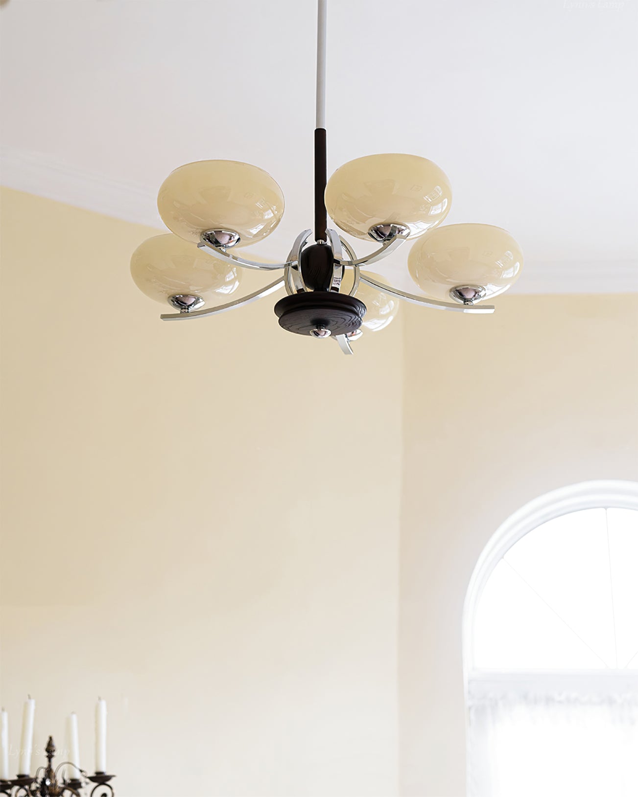 WINTHROP CRYSTAL CROWN CHANDELIER