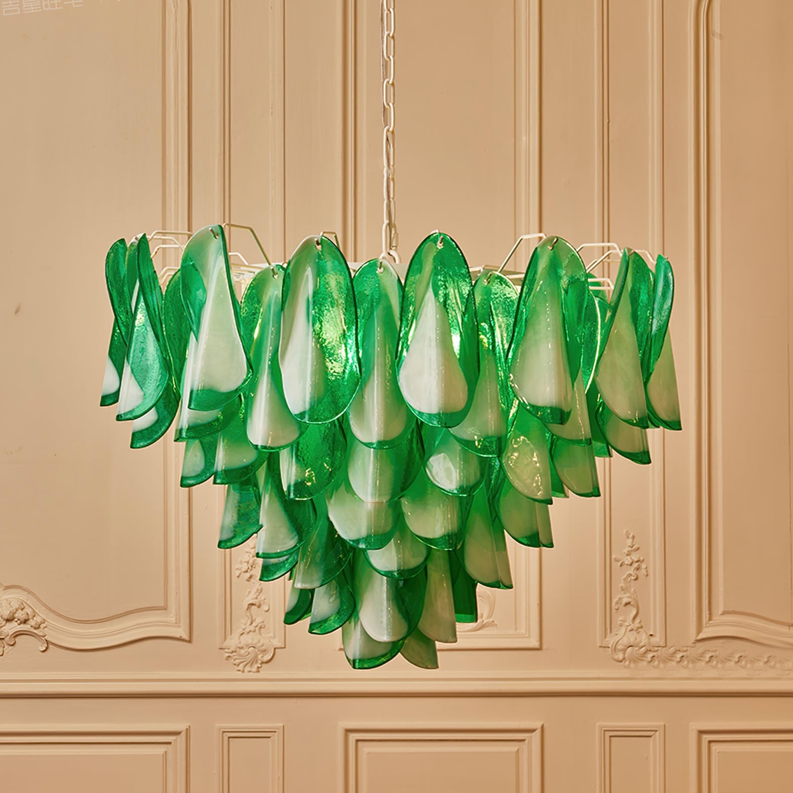WINDSOR VERDE CRYSTAL LUMINAIRE