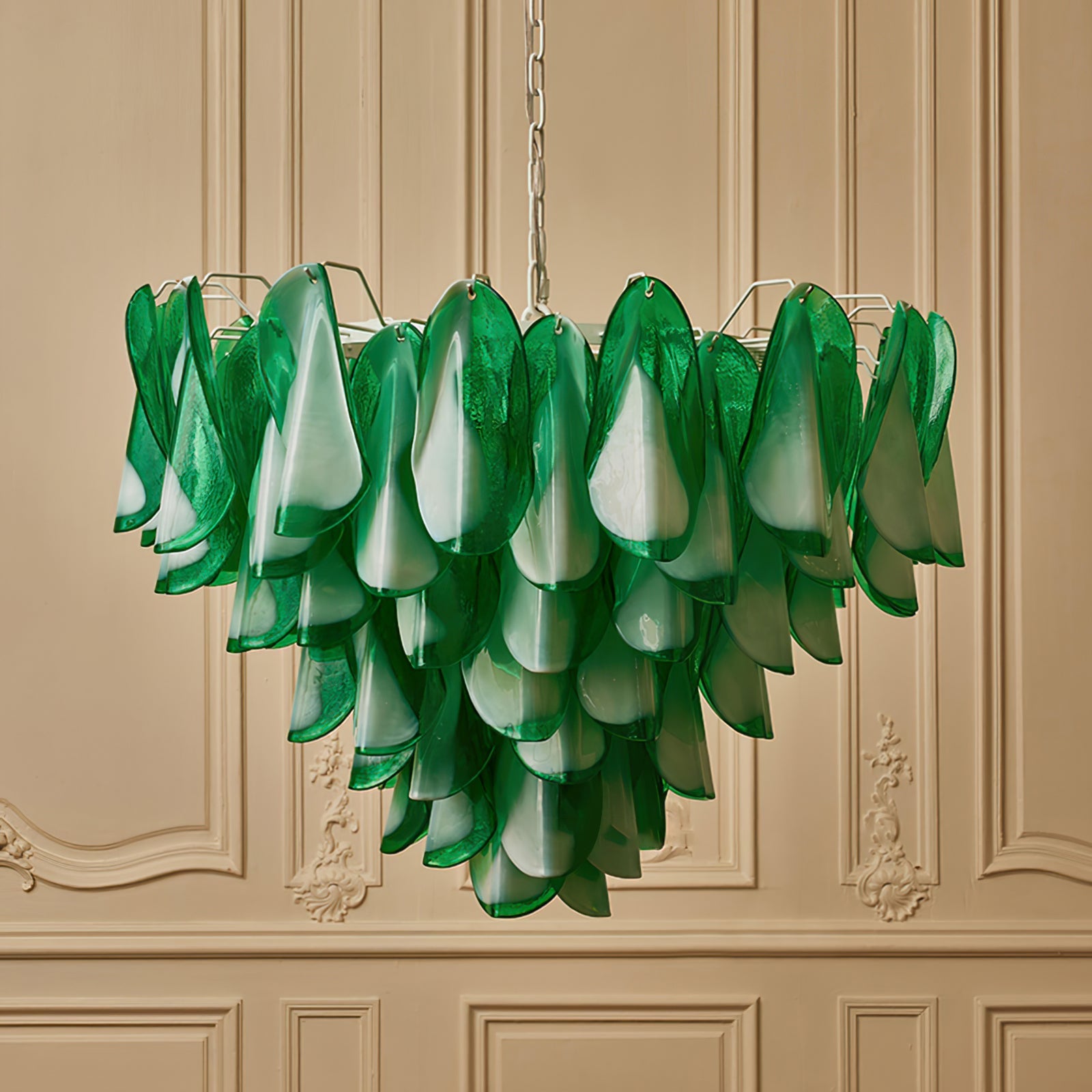 WINDSOR VERDE CRYSTAL LUMINAIRE