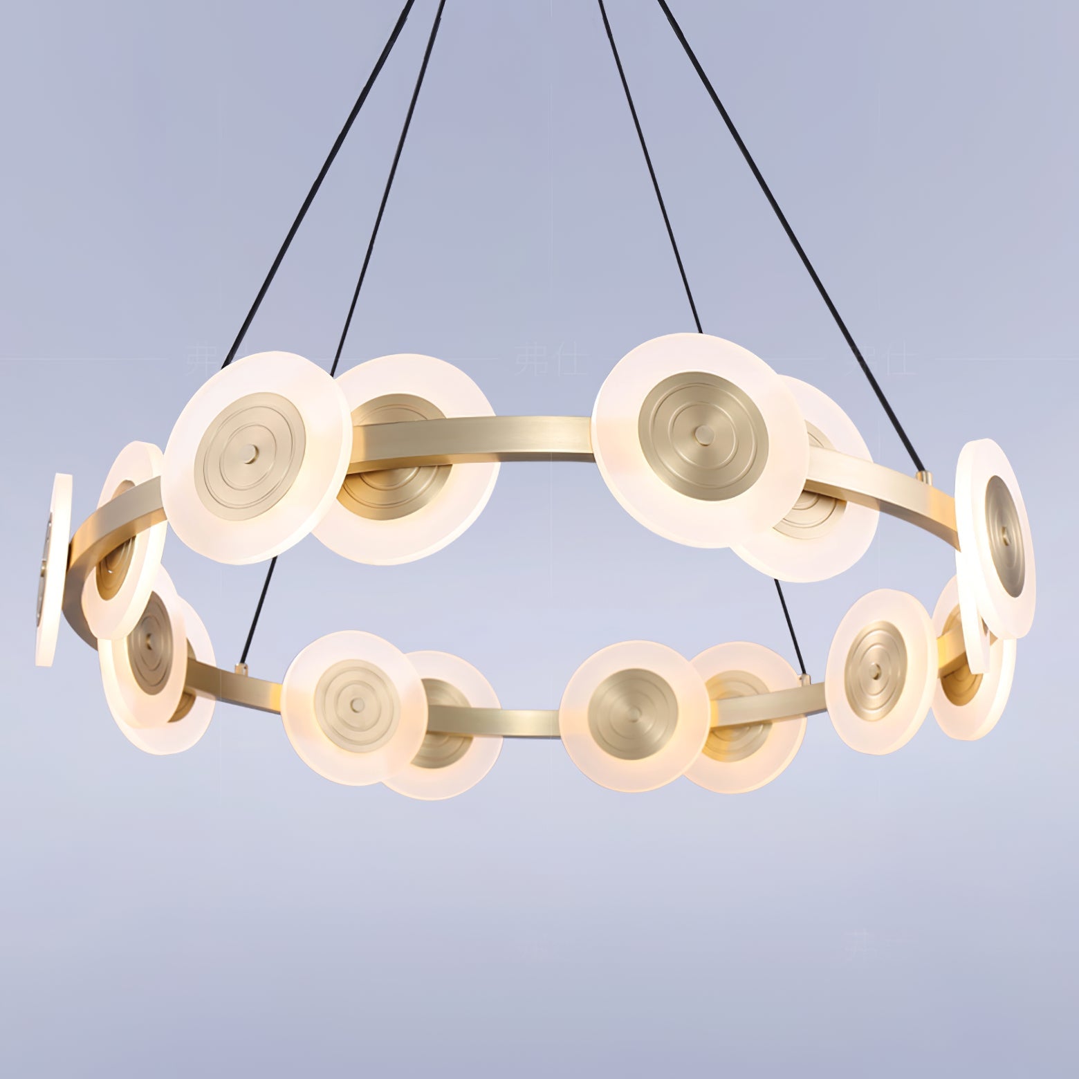 CHARLESTON CRYSTAL TEARDROP LUMINAIRE