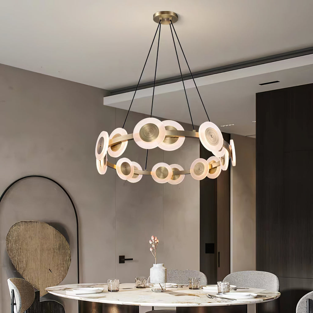 CHARLESTON CRYSTAL TEARDROP LUMINAIRE