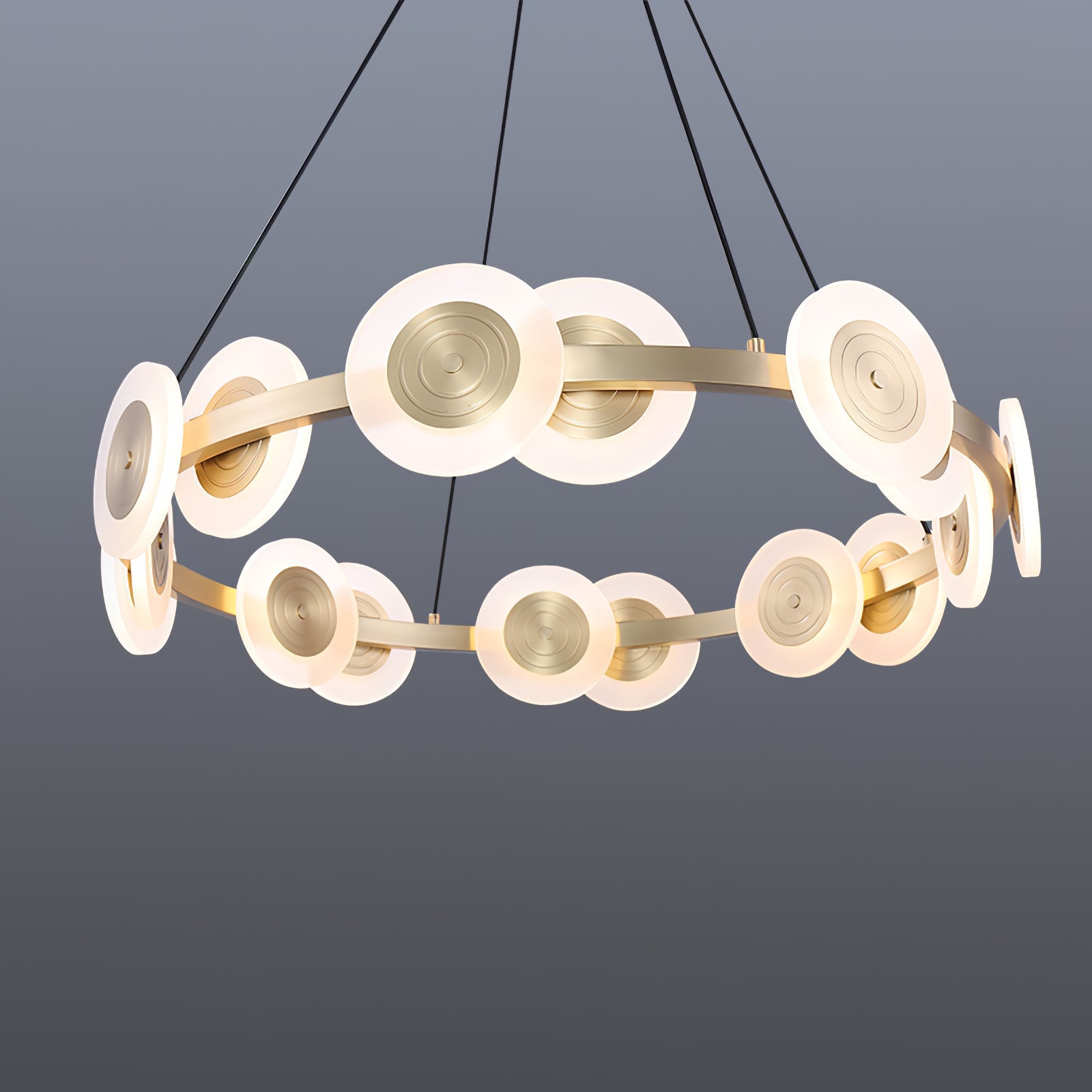 CHARLESTON CRYSTAL TEARDROP LUMINAIRE