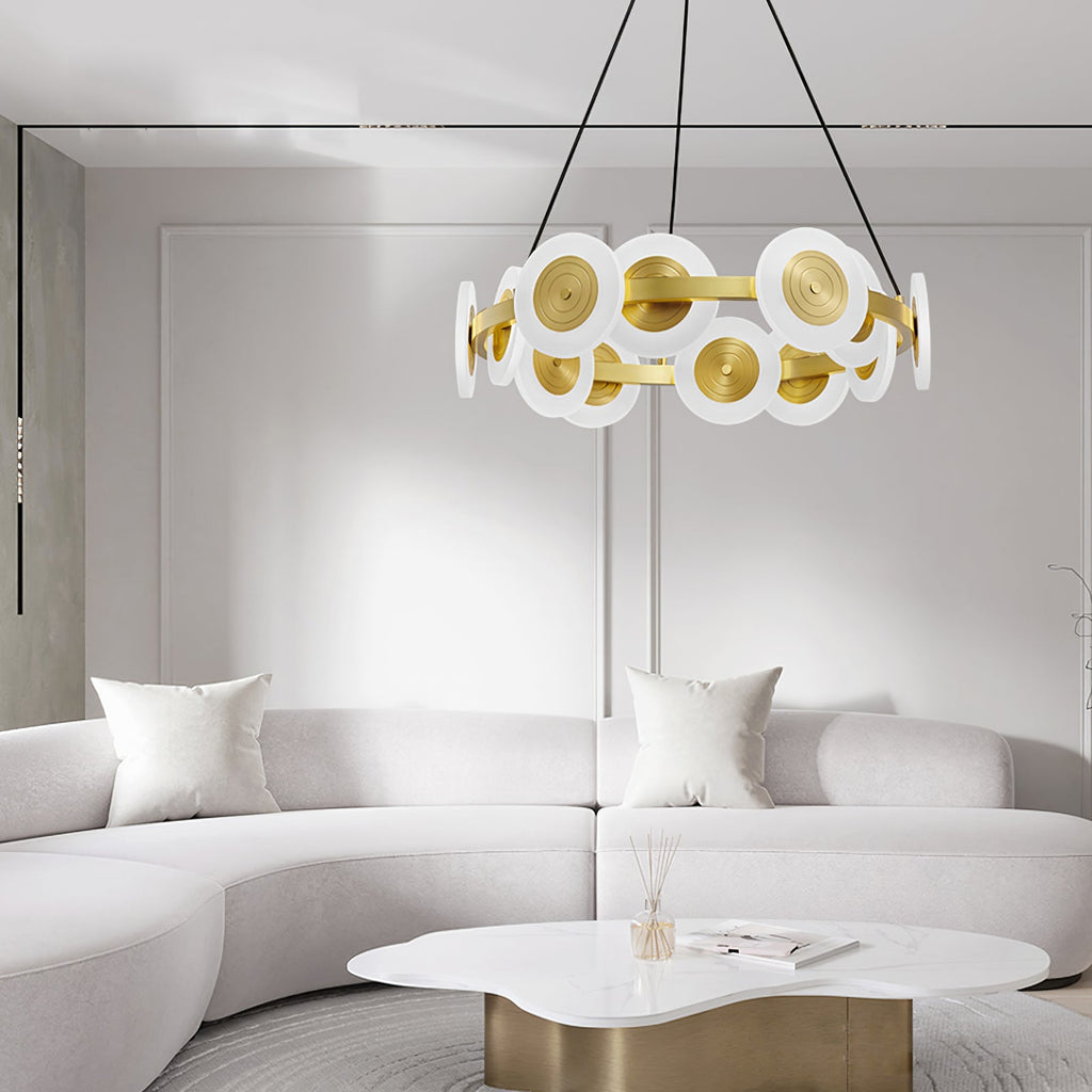 CHARLESTON CRYSTAL TEARDROP LUMINAIRE