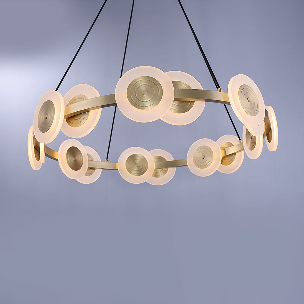 CHARLESTON CRYSTAL TEARDROP LUMINAIRE