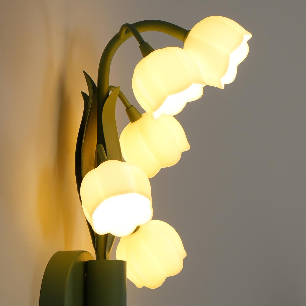 VIOLETTA FLORAL EMBELLISHED WALL SCONCE