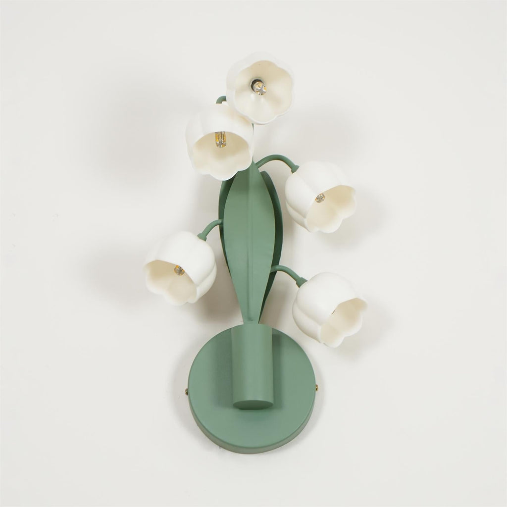 VIOLETTA FLORAL EMBELLISHED WALL SCONCE