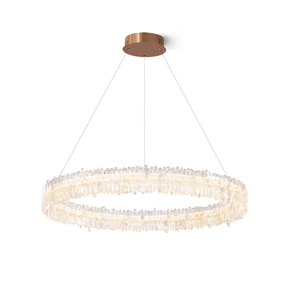 WINTHORPE ORBITAL CRYSTAL LIGHTING FIXTURE