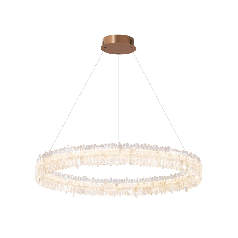 WINTHORPE ORBITAL CRYSTAL LIGHTING FIXTURE