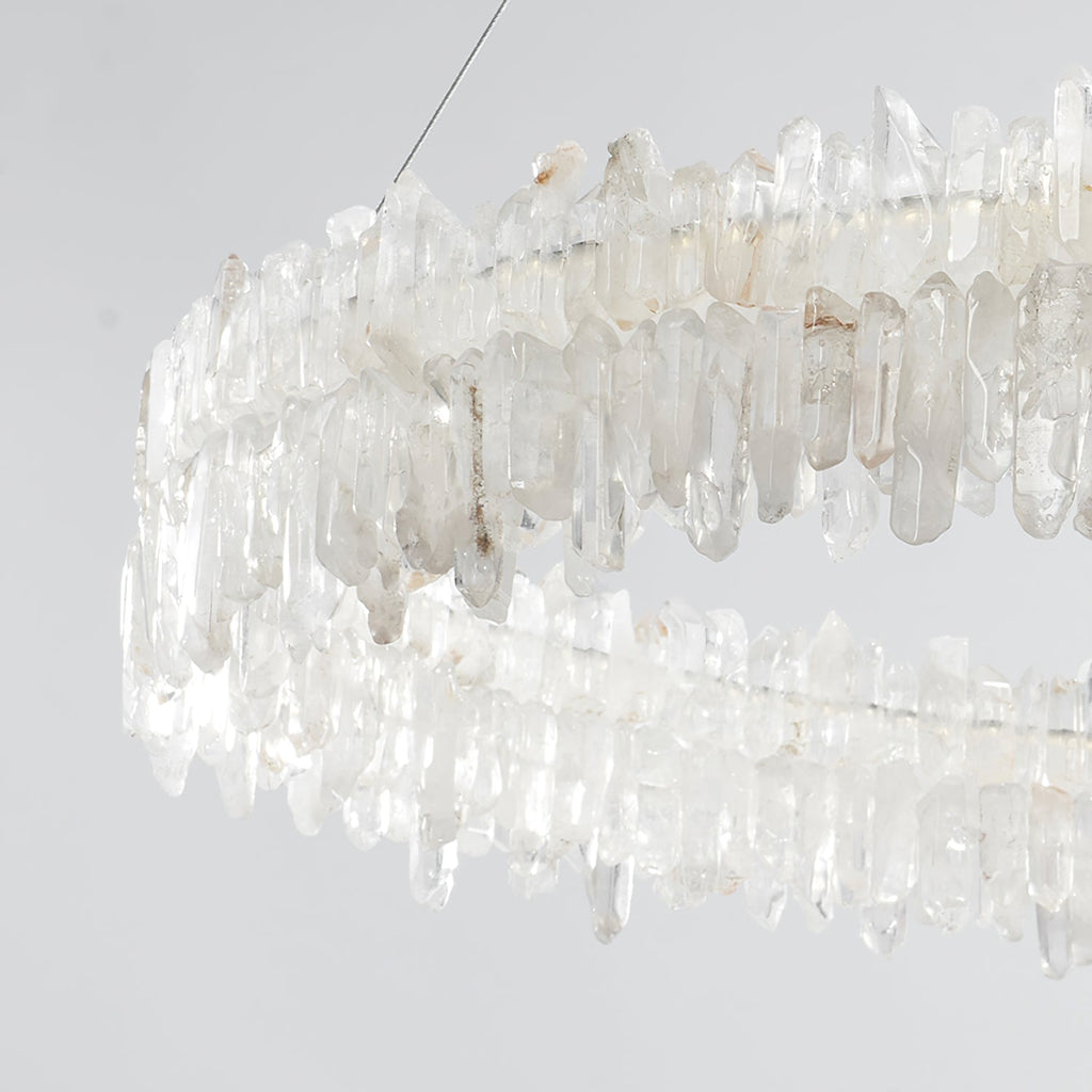 WINTHORPE ORBITAL CRYSTAL LIGHTING FIXTURE