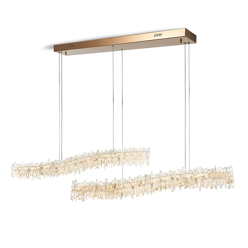 Ravenswood Crystal Quadrant Luminaire