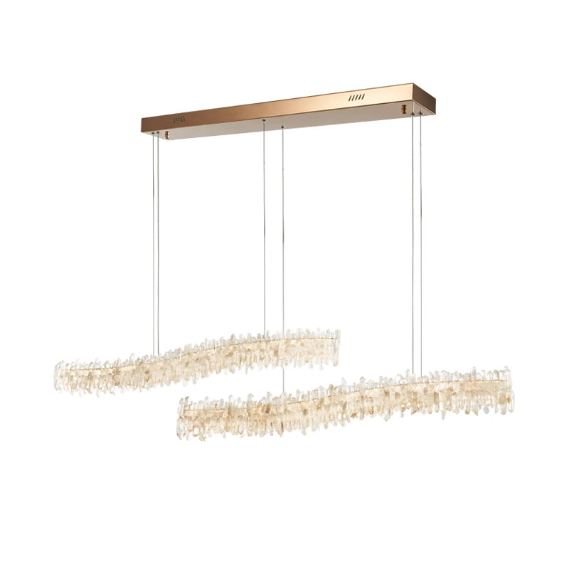 Ravenswood Crystal Quadrant Luminaire