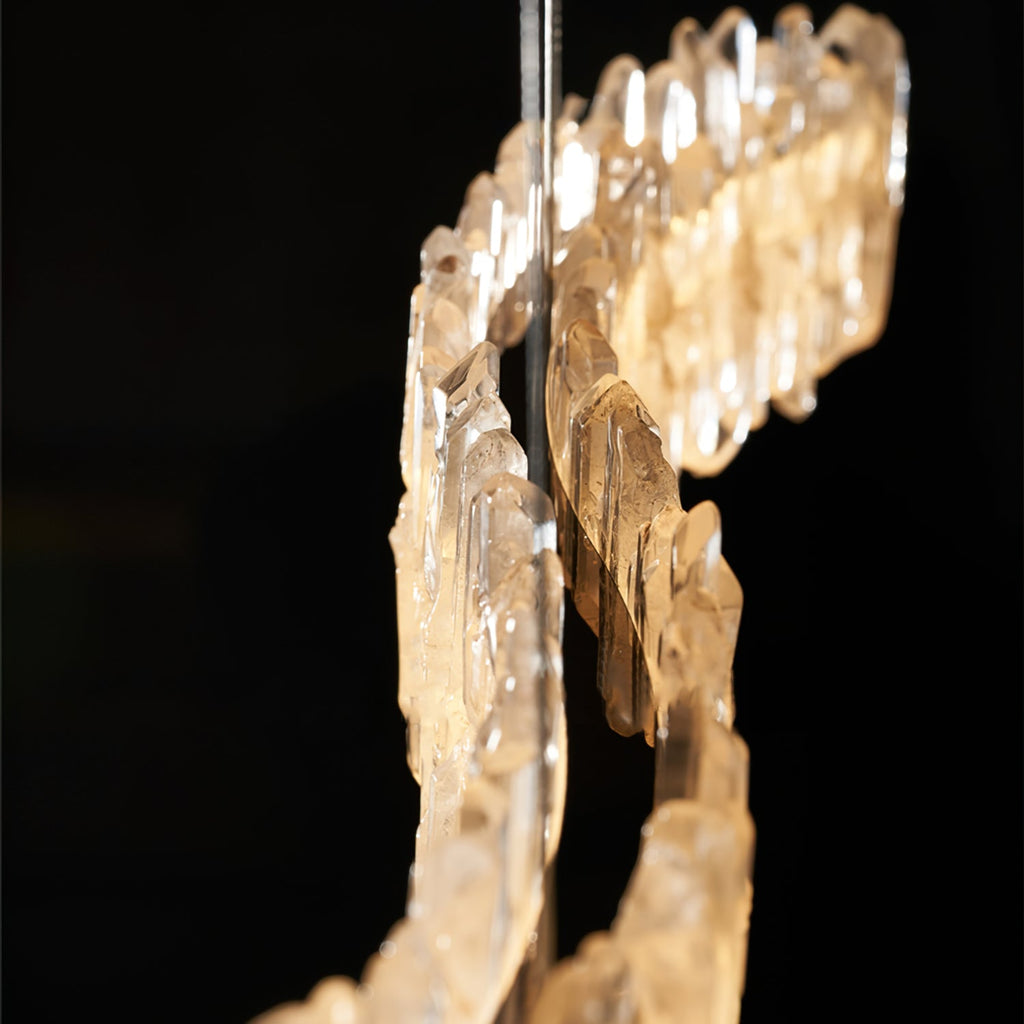 Ravenswood Crystal Quadrant Luminaire