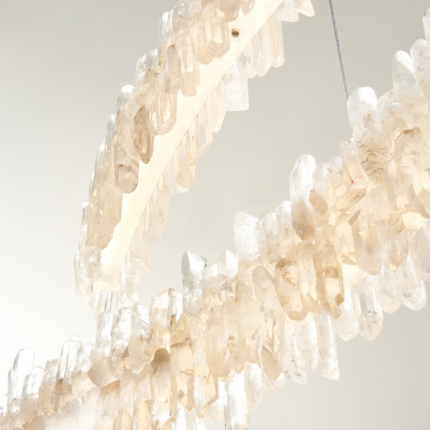 Ravenswood Crystal Quadrant Luminaire