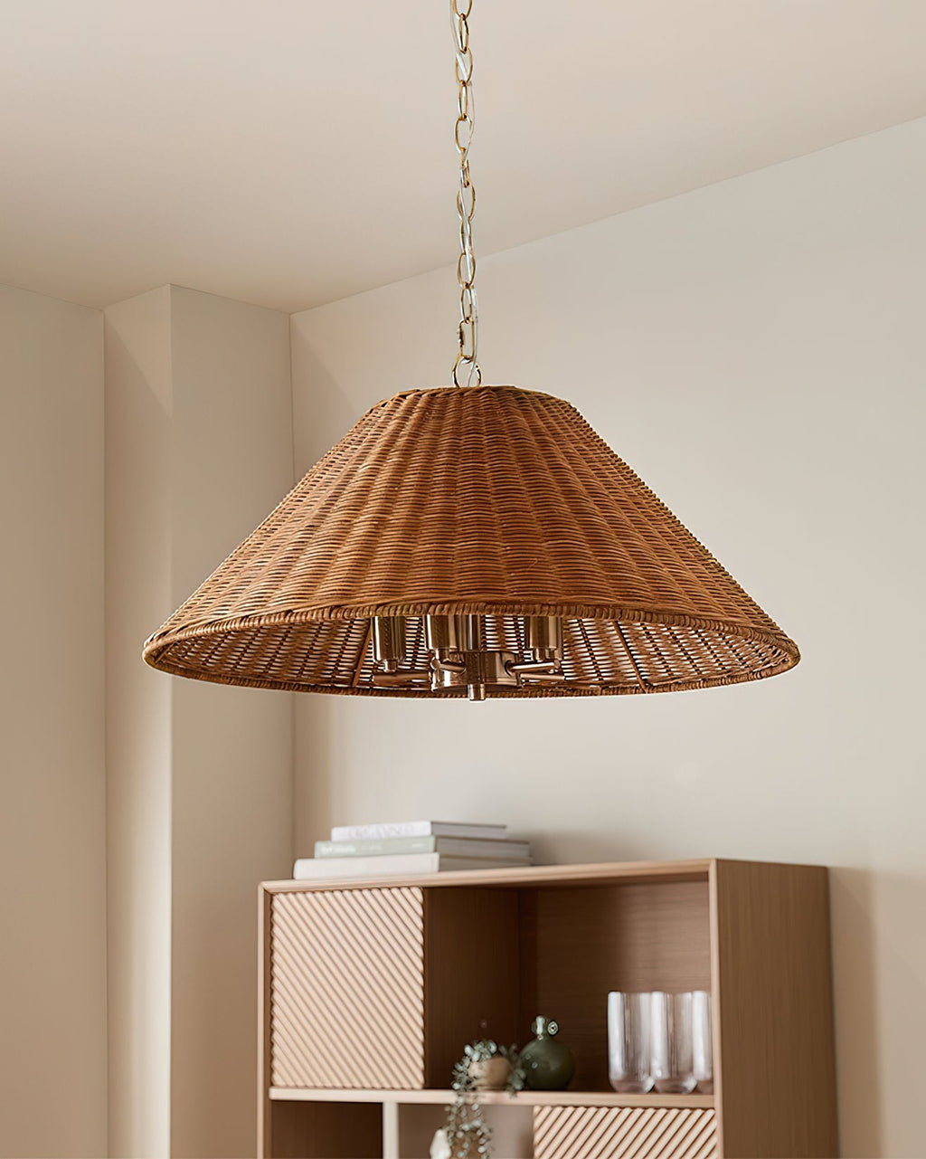 CHARLESTON HANGING GLASS ORB LIGHT