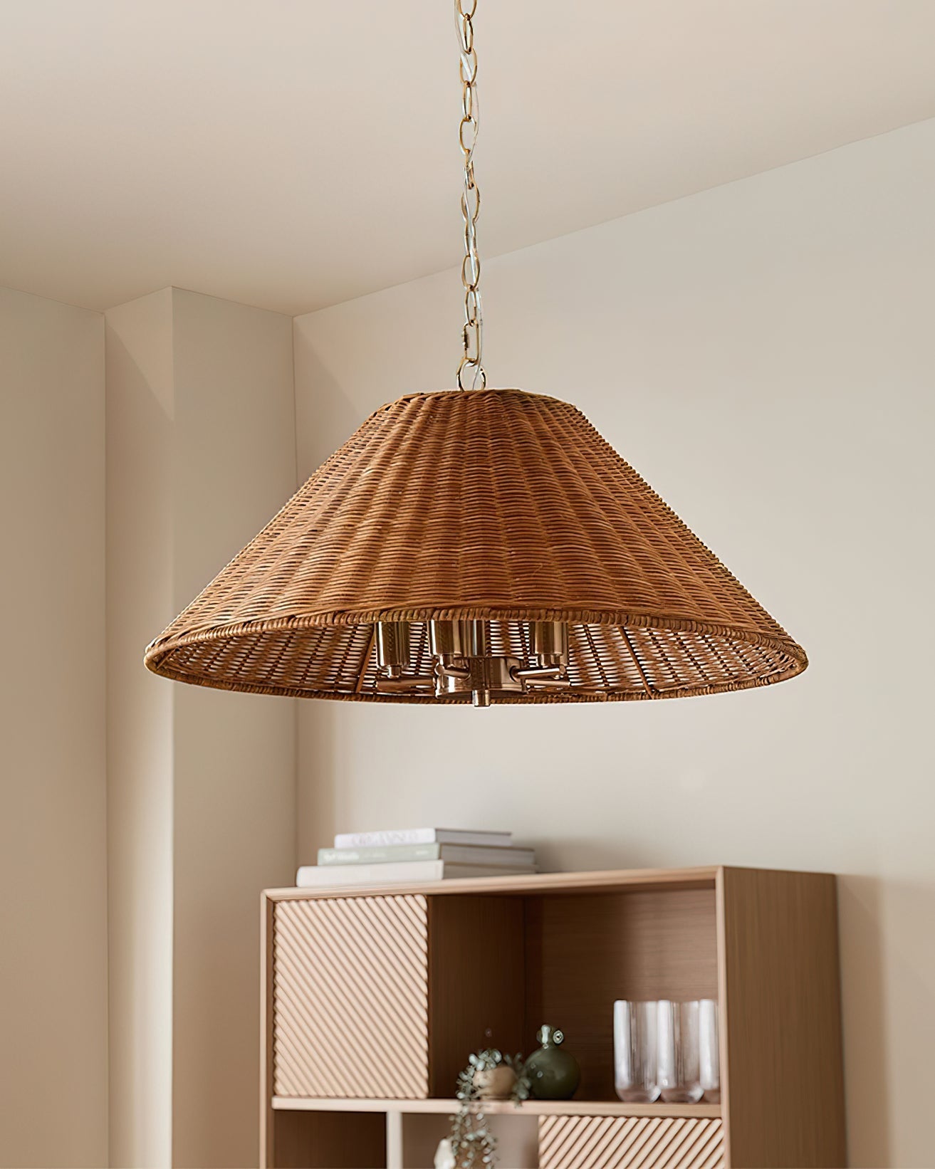 CHARLESTON HANGING GLASS ORB LIGHT