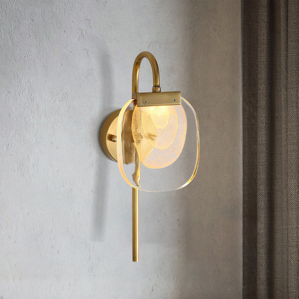 WINTHORPE SILK SHADE WALL SCONCE
