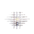WINTHROP POLISHED METAL ILLUMINATOR