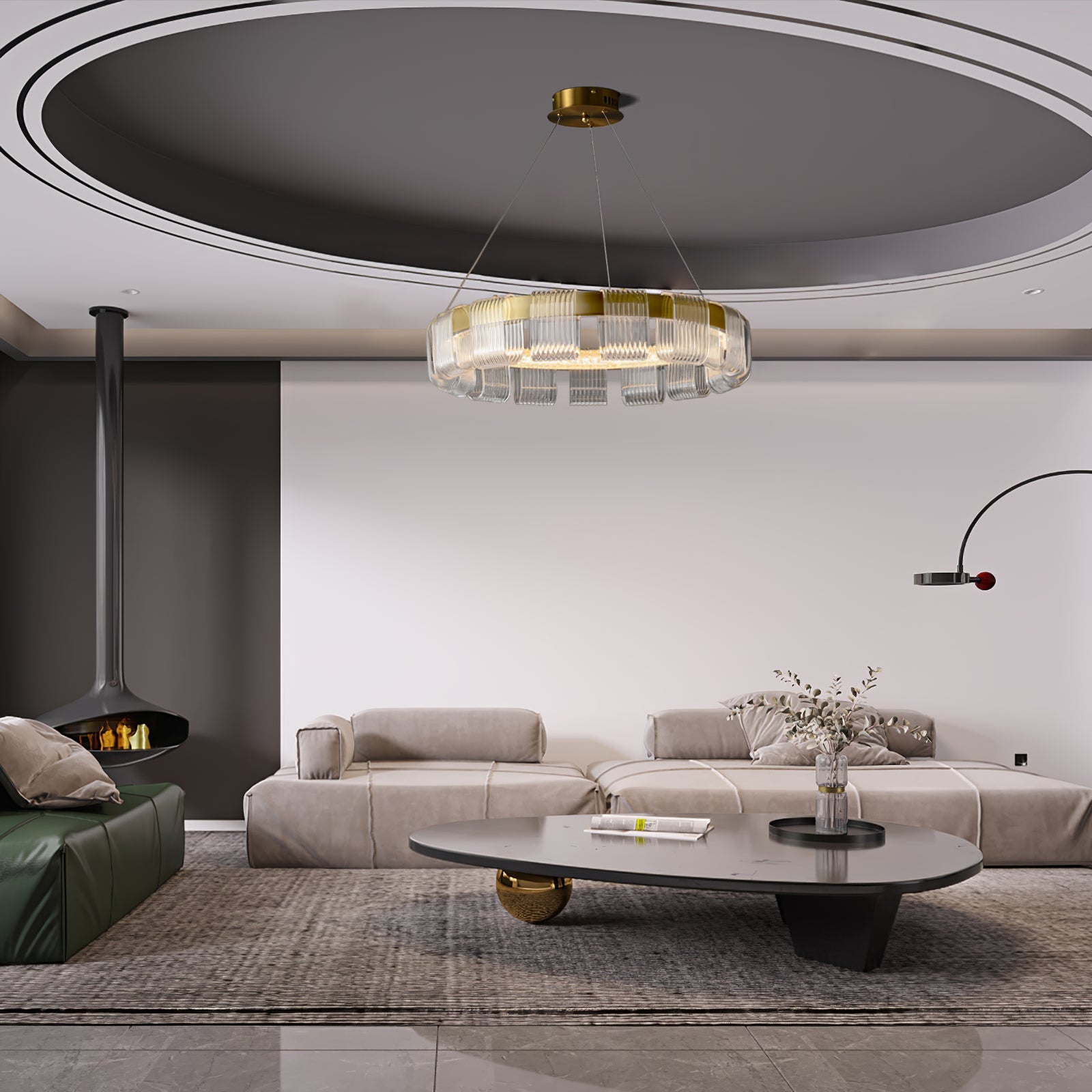 WINDSOR STARBURST LED CEILING LIGHT