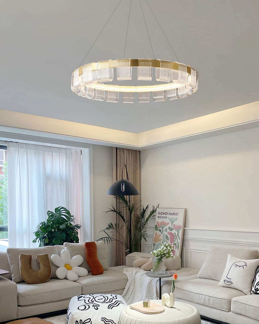 WINDSOR STARBURST LED CEILING LIGHT