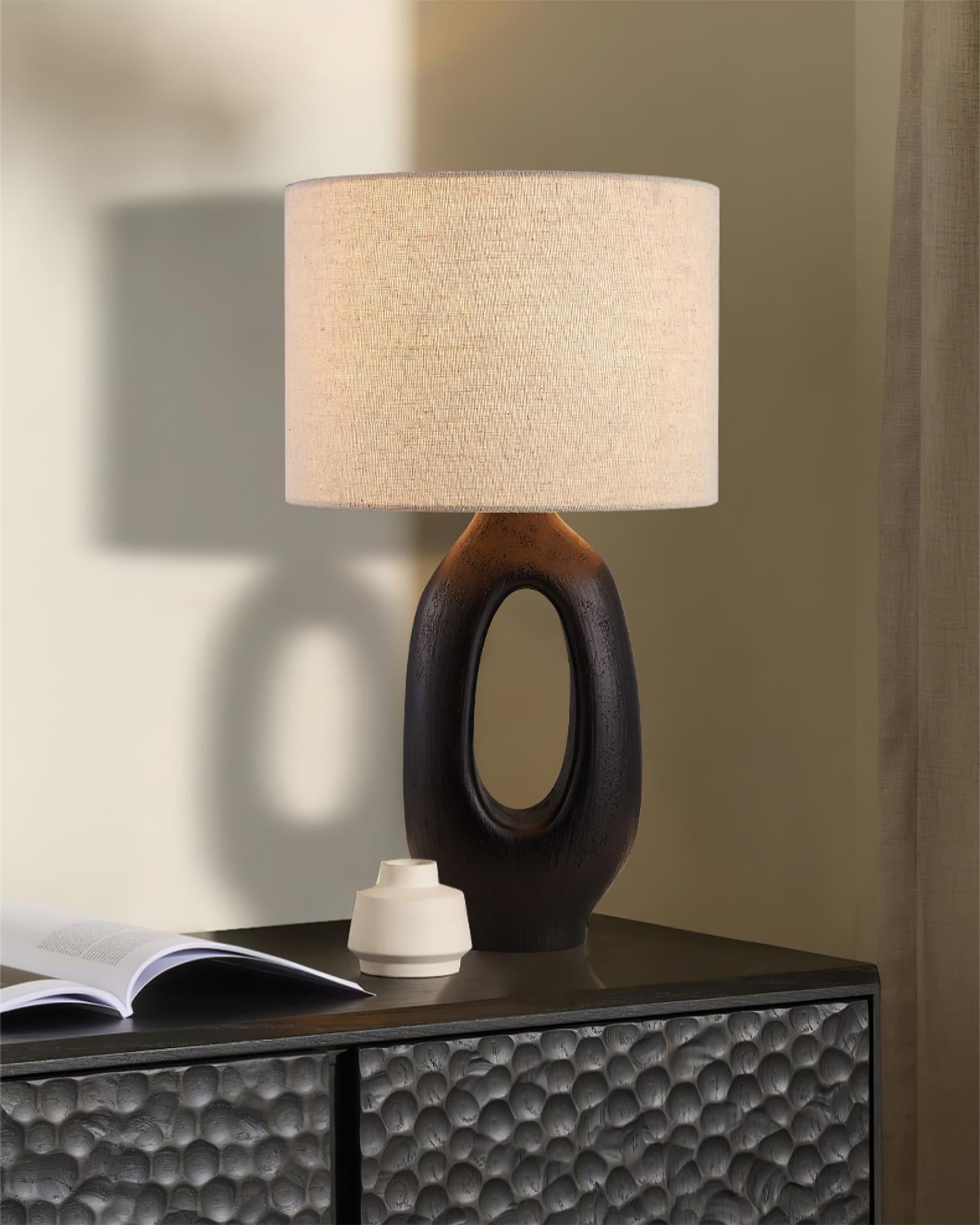 RAVENDALE GLAZED CERAMIC ILLUMINATOR