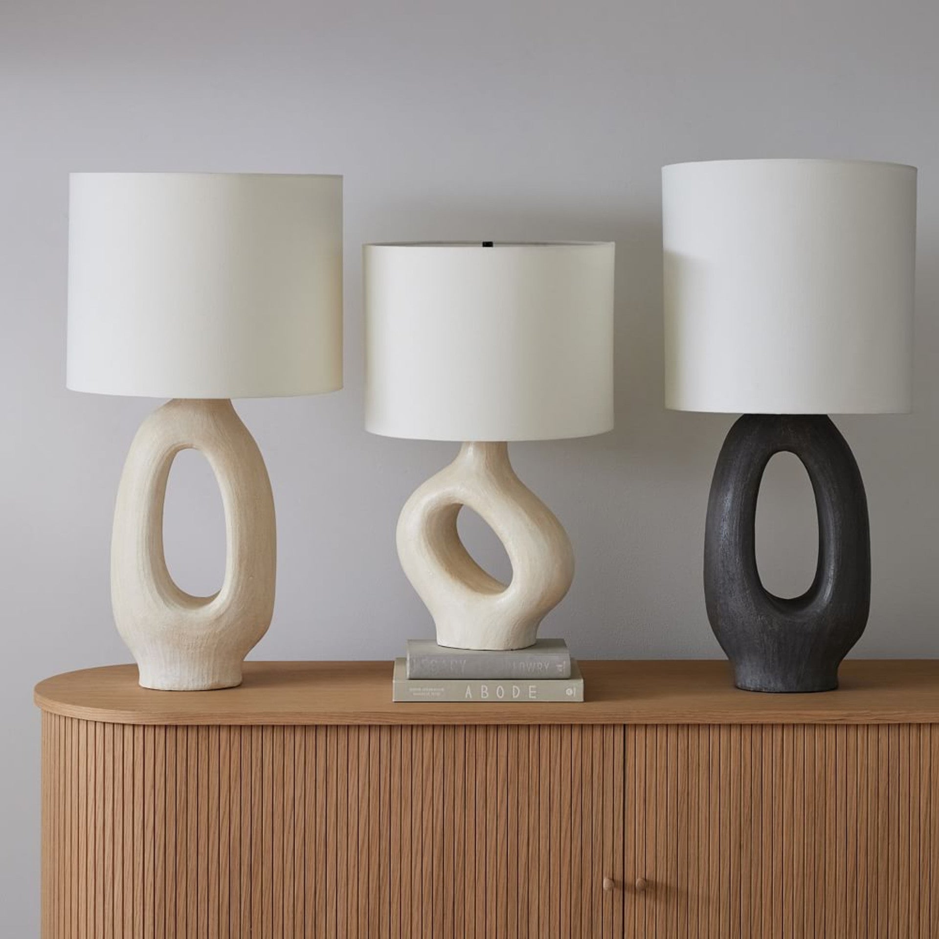 RAVENDALE GLAZED CERAMIC ILLUMINATOR