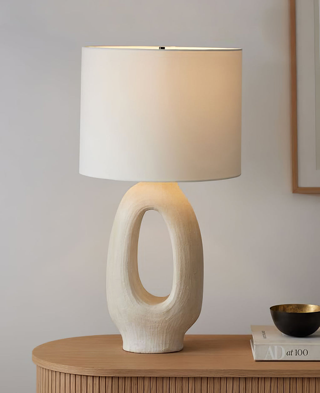 RAVENDALE GLAZED CERAMIC ILLUMINATOR