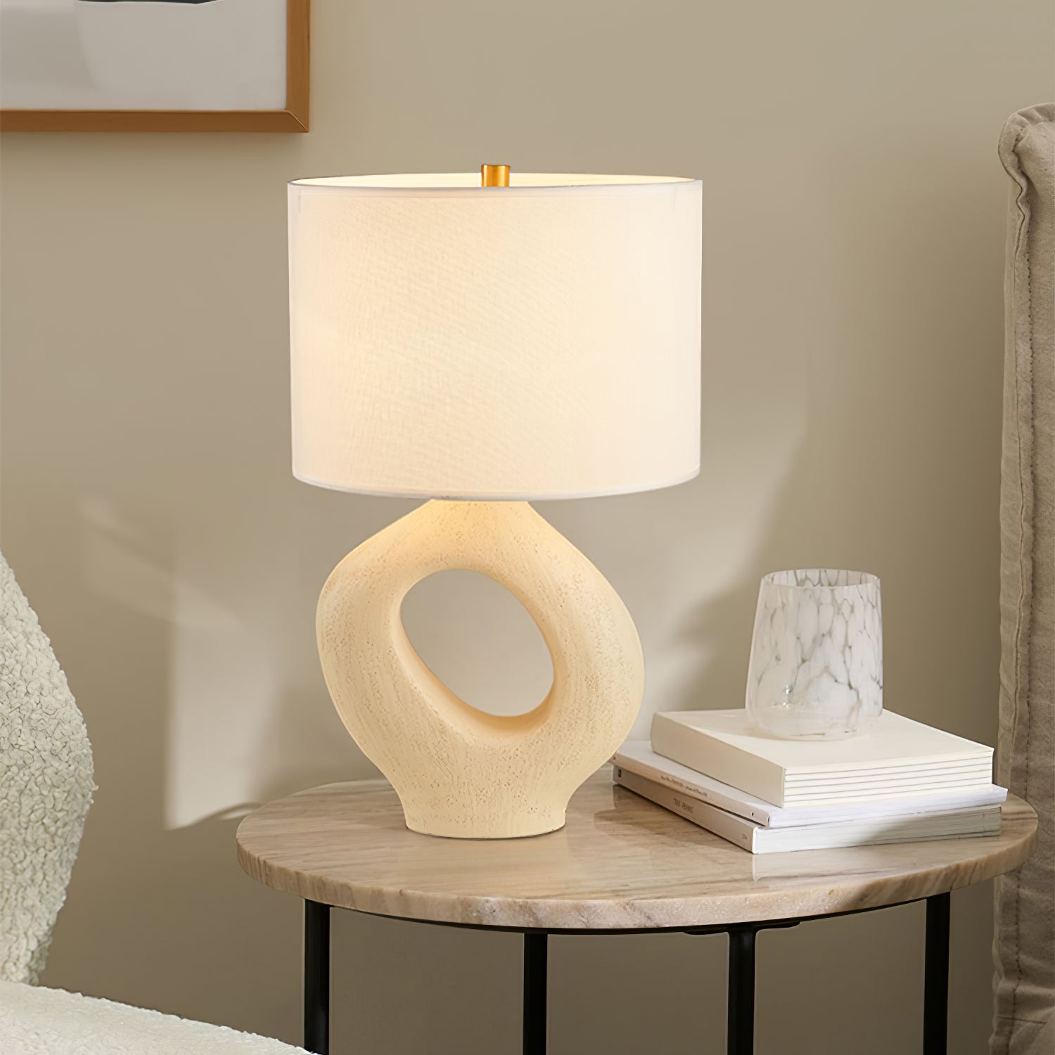 RAVENDALE GLAZED CERAMIC ILLUMINATOR