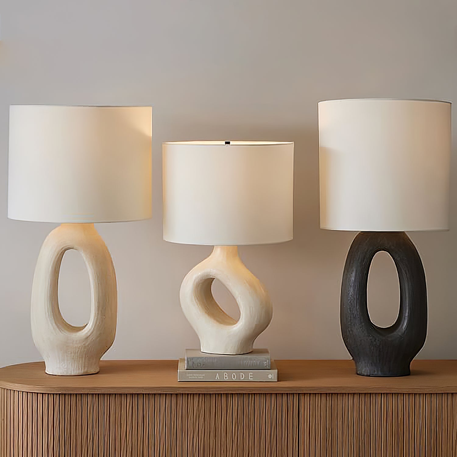 RAVENDALE GLAZED CERAMIC ILLUMINATOR